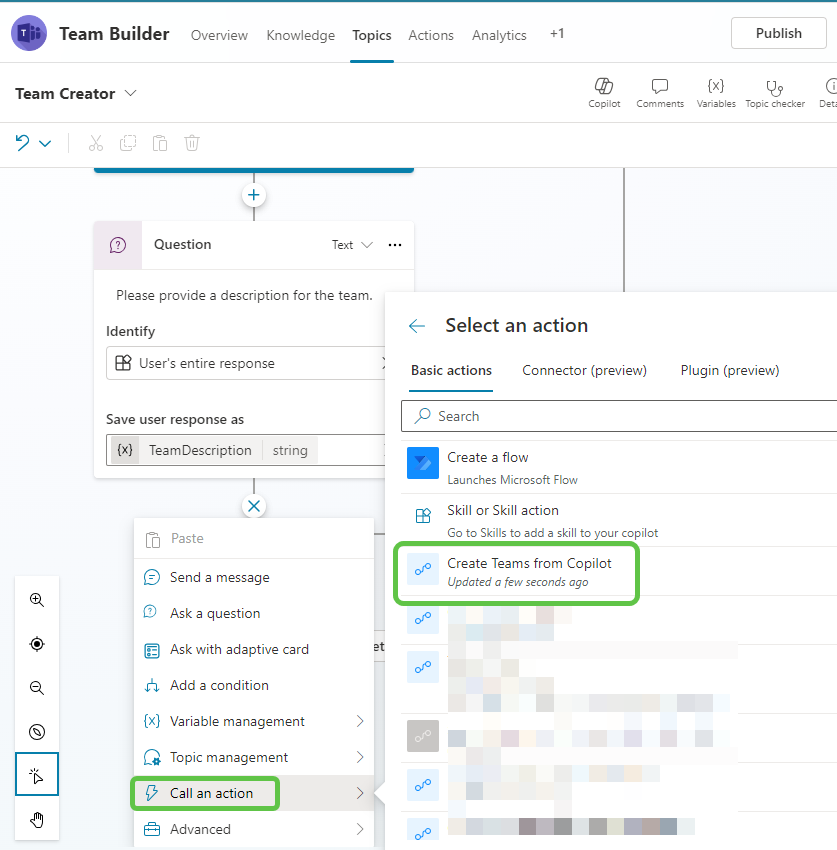 Add Flow Action